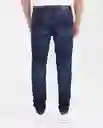 Jean Slim Fit- Famous Azul Clásico Oscuro Talla 32/32 Chevignon