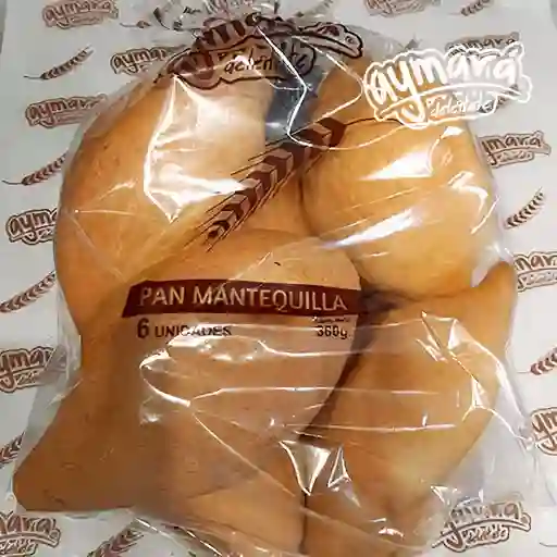 Pan Mantequilla X 6