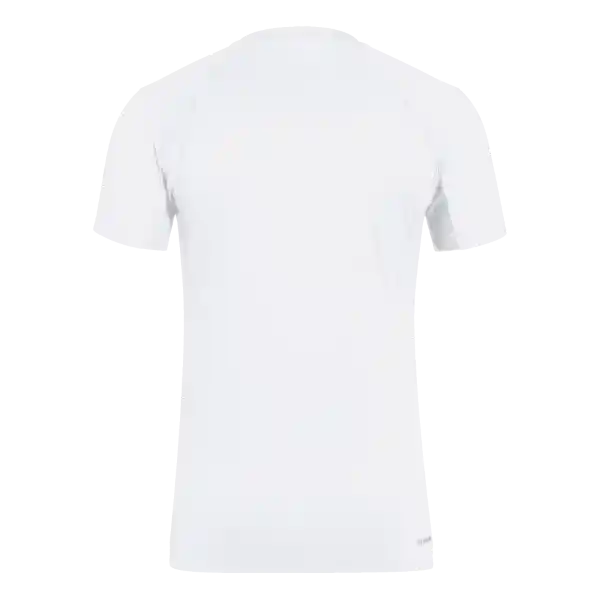 Adidas Camiseta Tenis Manga Corta Club 3Str Hombre Blanco L