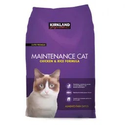 Kirkland Signature Alimento para Gato Adulto Sabor Pollo y Arroz Super Premium
