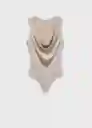 Body Billy Piedra Talla M Mujer Mango