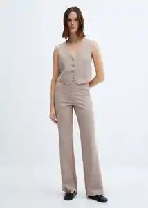 Chaleco Avayar Topo Talla M Mujer Mango