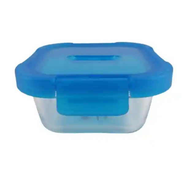 Contenedor de Alimentos Serie Rainbow Azul 320 mL Miniso