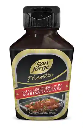 Salsa Carnes Cervecera San Jorge Maestro Tarro x 280gr