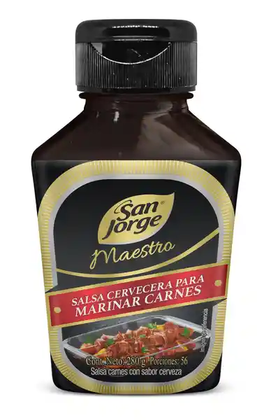 Salsa Carnes Cervecera San Jorge Maestro Tarro x 280gr