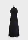 Vestido Divi Negro Talla S Mujer Mango