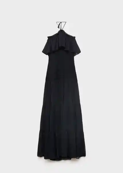 Vestido Divi Negro Talla S Mujer Mango