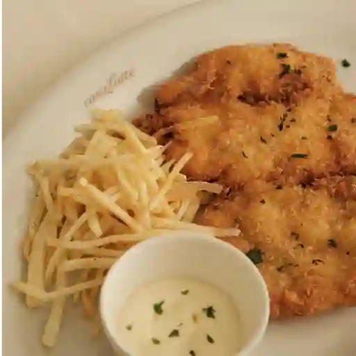 Milanesa de pollo