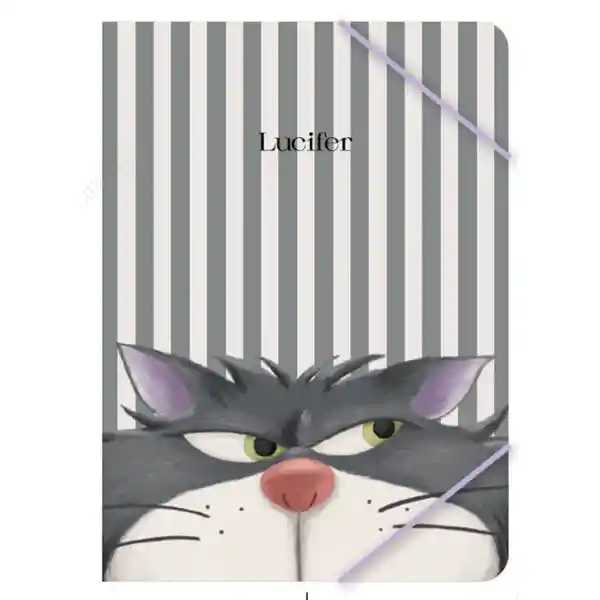 Portadocumento Carpeta Serie Lucifer Cat A4 Miniso