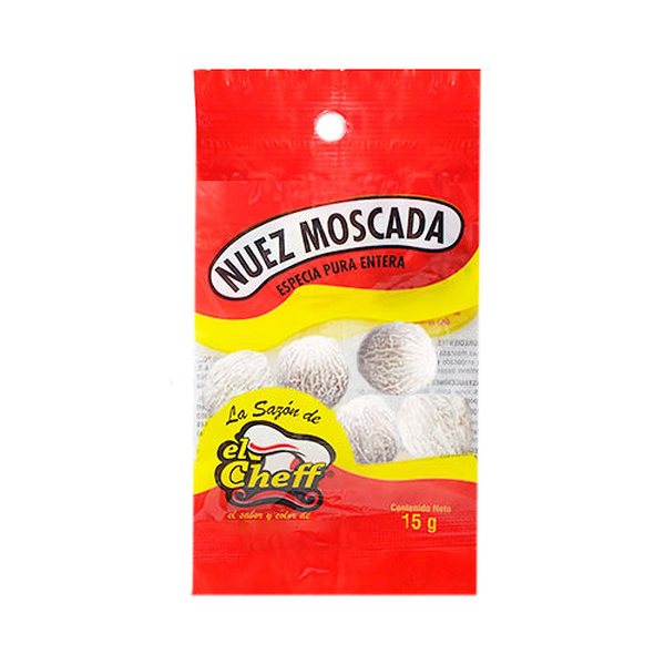 El Cheff Condimento Nuez Moscada 15 g