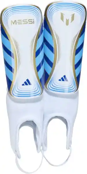 Adidas Canilleras Messi Sg Mtc J Unisex Blanco Talla M IS5599