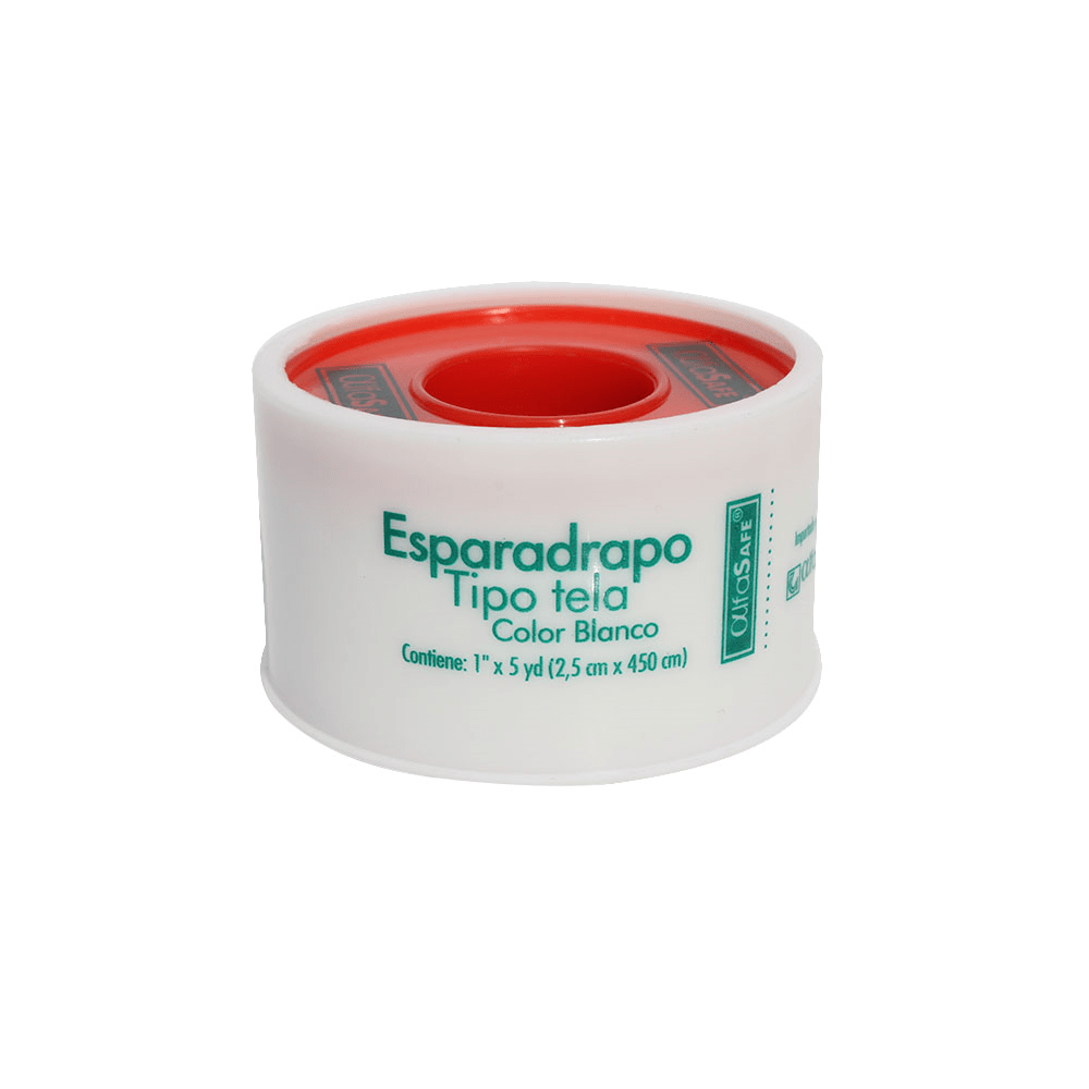 Alfa Safe Esparadrapo Tipo Tela Blanco Precio - Rappi