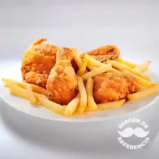 Pollo broaster entero