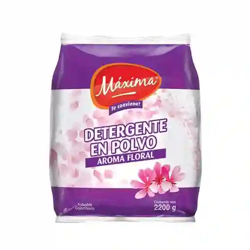 Máxima Detergente Floral Polvo