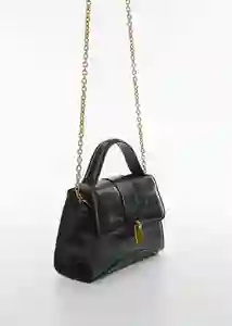 Bolso P Victoria Negro Mujer Mango