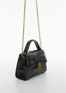 Bolso P Victoria Negro Mujer Mango