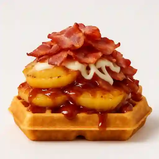 Waffle Hawaiano