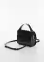 Bolso P Helena Negro Talla 99 Mujer Mango