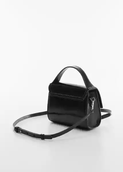 Bolso P Helena Negro Talla 99 Mujer Mango