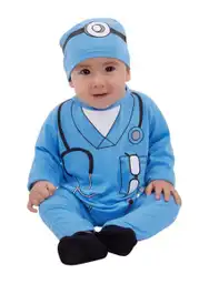 Fantastic Night Disfraz Baby Doctor 6/12 Meses