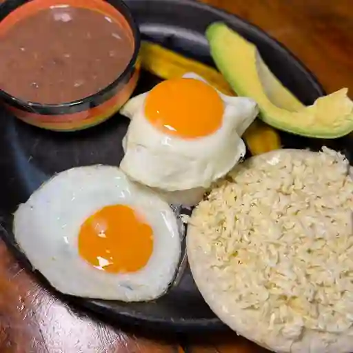 Típico montañero vegetariano