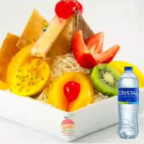 Combo Ensalada Super Especial + Agua Cristal