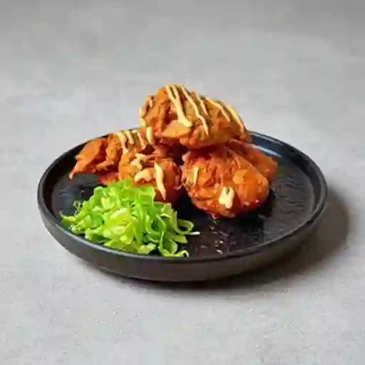 Karagge Frito en Tempura