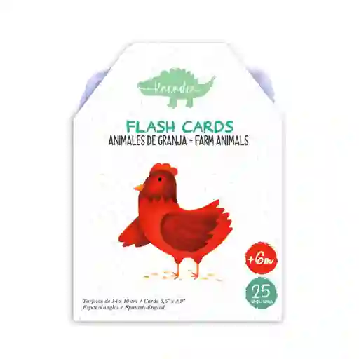 Flash Cards Animales de La Granja