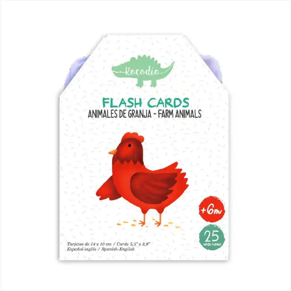 Flash Cards Animales de La Granja