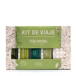 Naturesse Kit de Viaje Jabón y Gorro de Baño