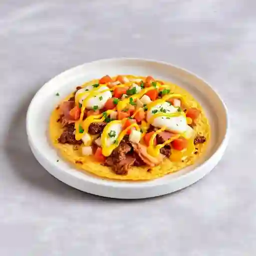 Arepa De Carne De Lomito