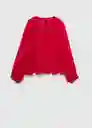 Blusa Virey Rojo Talla M Mujer Mango