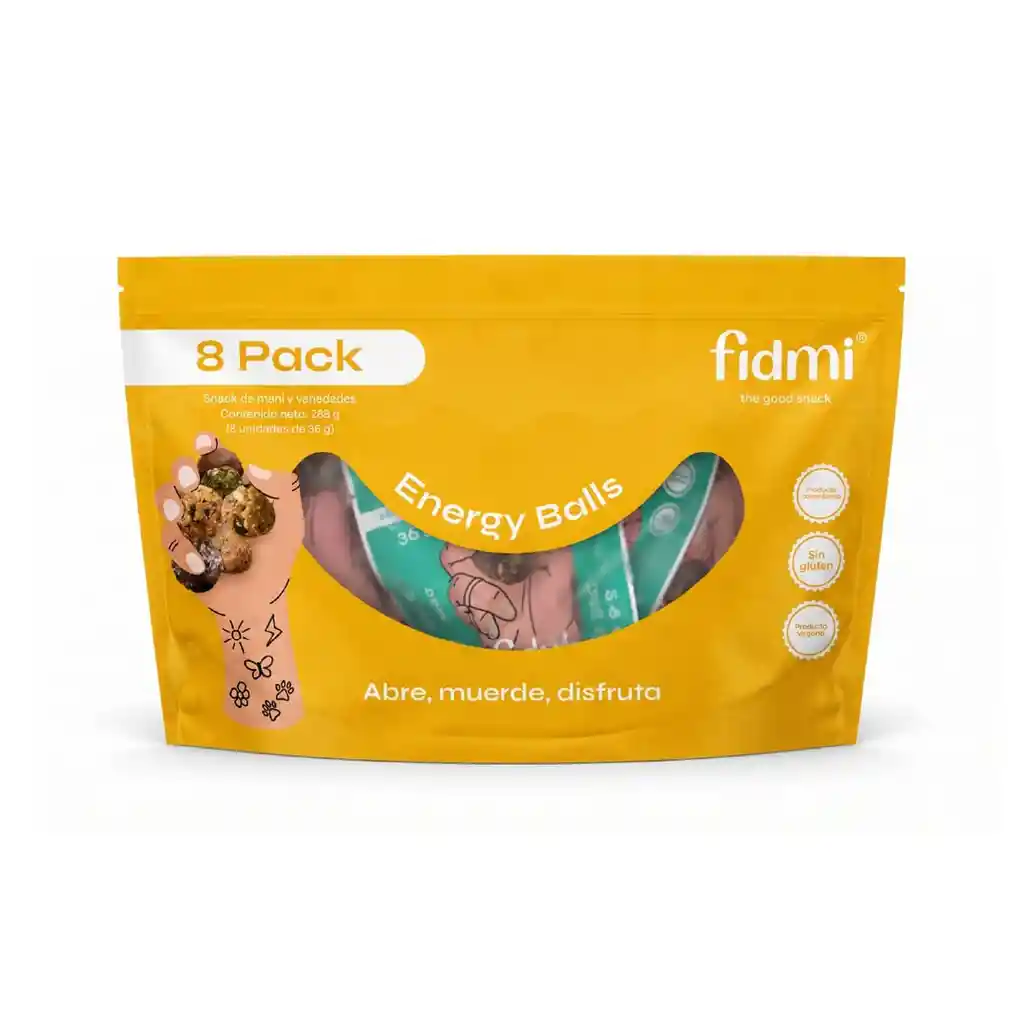 Snack Fidmi 8pack Variado*228gr