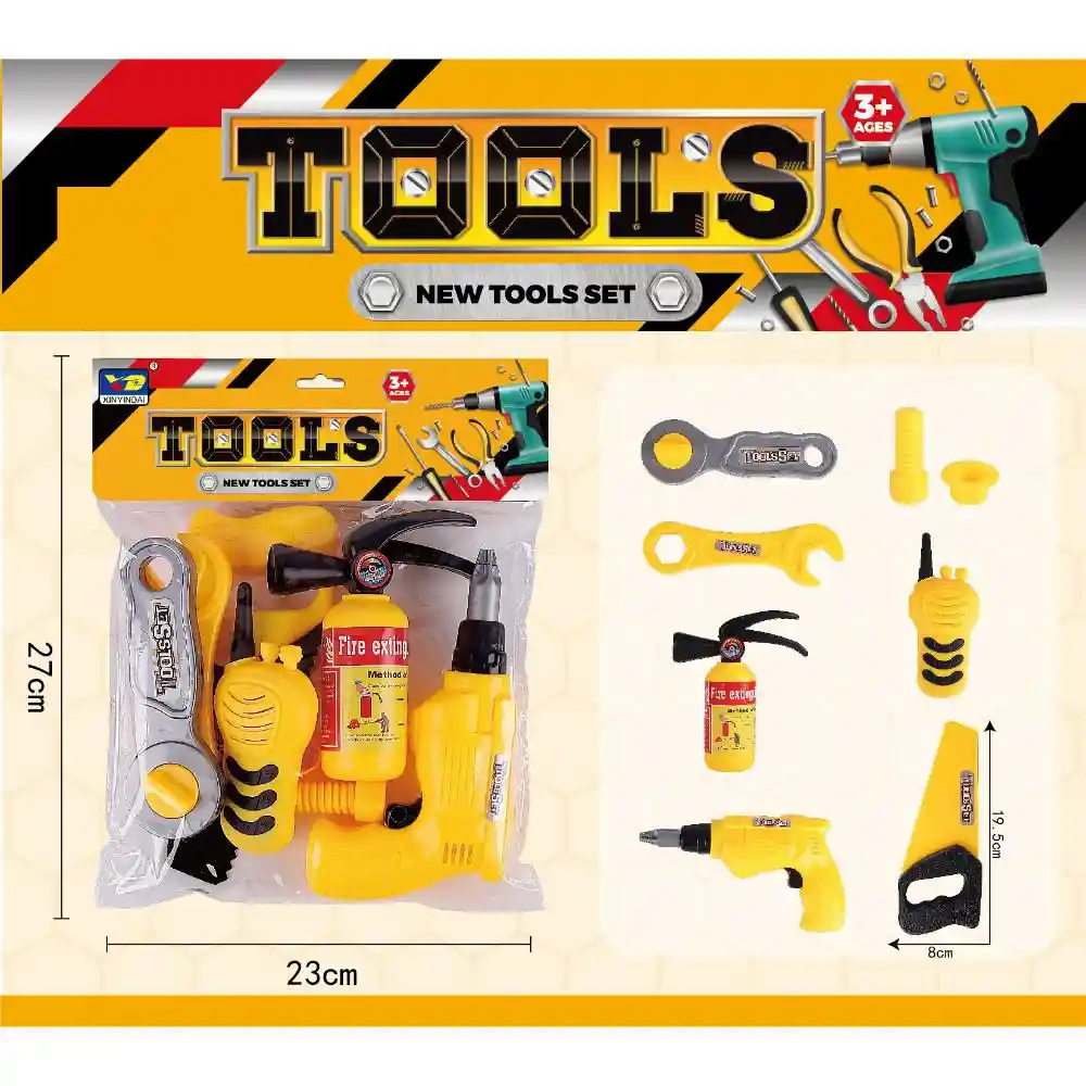 Set Herramientas Bolsa Plasticos Asociados