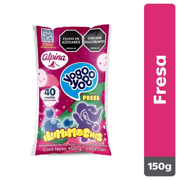 Yogo Yogo Fresa Bolsa 150g