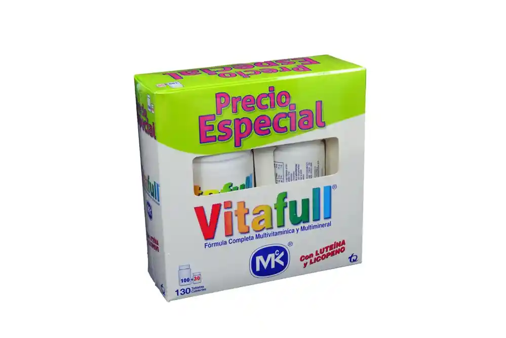 Vitafull Tabletas y Luteína 