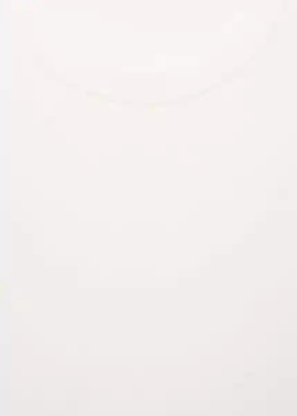 Camiseta Gareth Blanco Talla L Hombre Mango