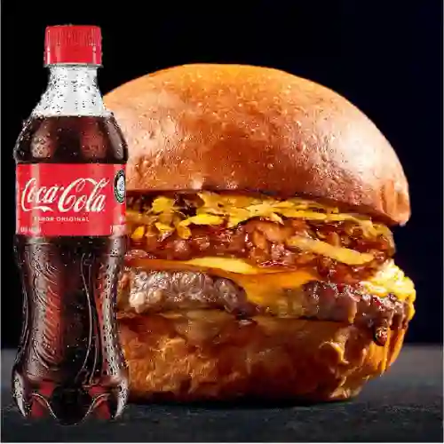 Hamburguesa de la Abuela + Coca Cola