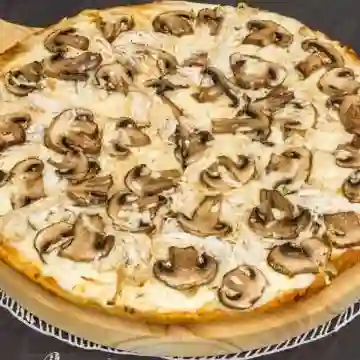 Mini Pizza Pollo con Champiñones