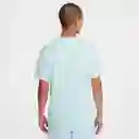 Nike Camiseta Manga Corta Hombre Azul Talla XL
