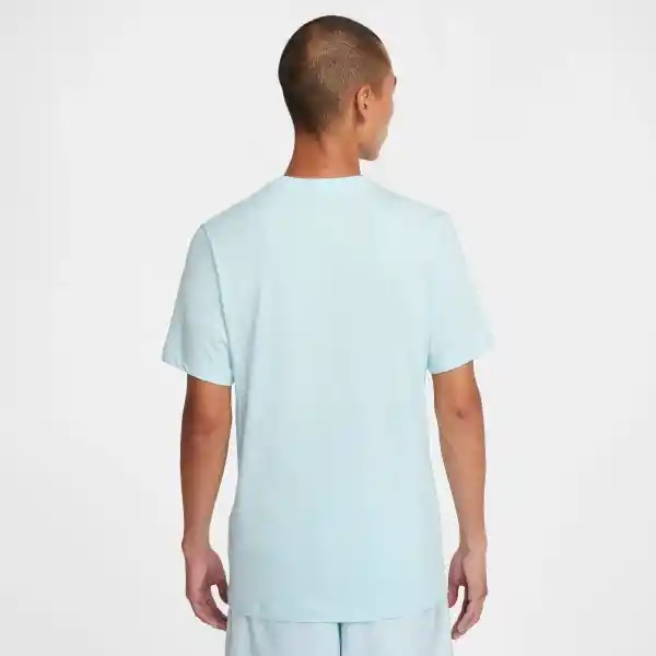 Nike Camiseta Manga Corta Hombre Azul Talla XL