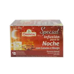 Oriental Infusión Para la Noche Con Canela e Hinojo