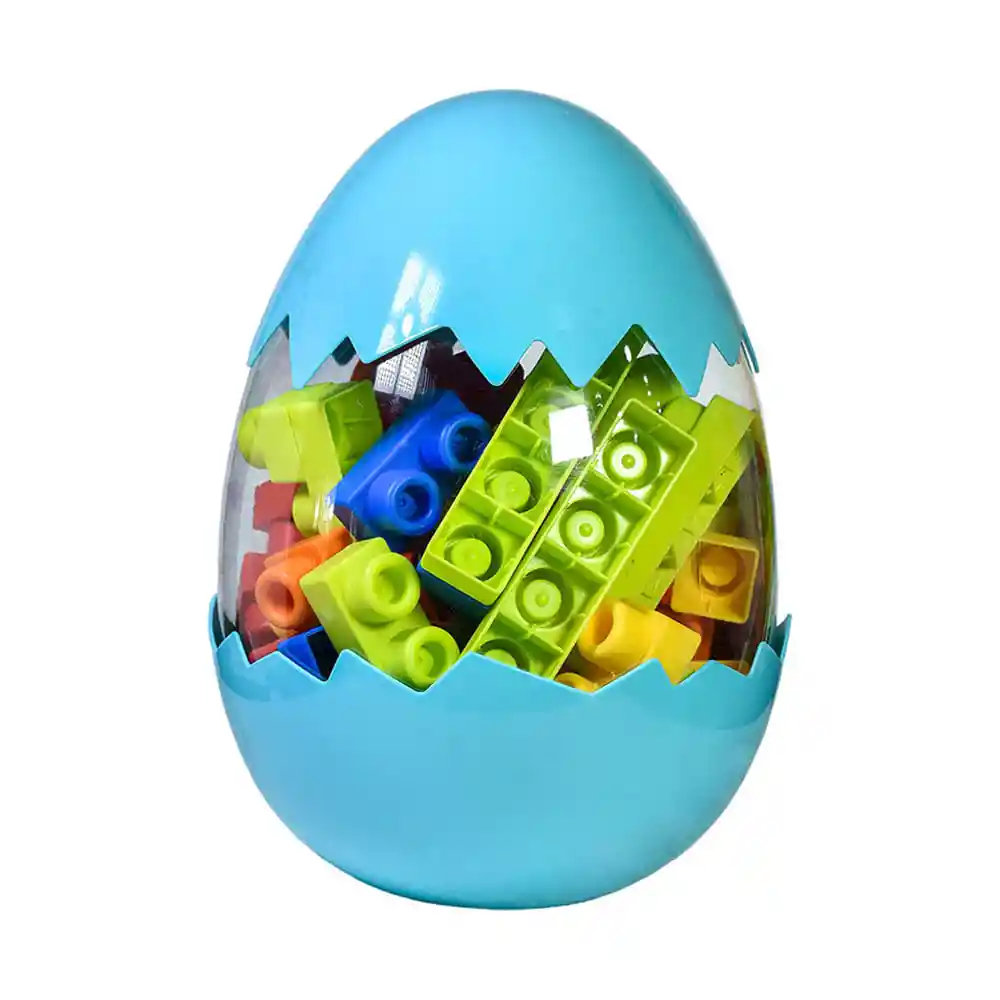 Set de Bloques Egg Funny Azul