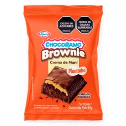 Brownie Chocoramo Crema de Mani C-u