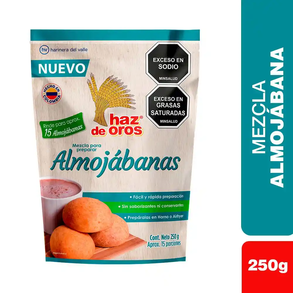 Haz de Oros Harina Facil y Rapida Preparacion