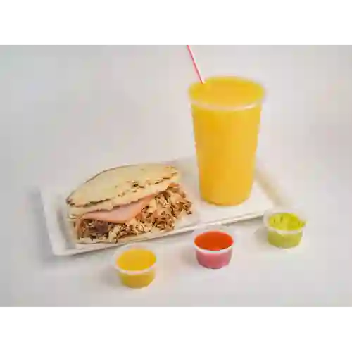 Combo Arepa + Bebida