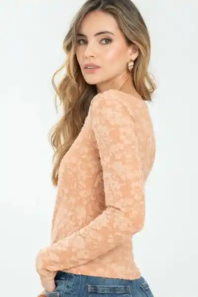 Top Lohan Color Blush Talla M Ragged