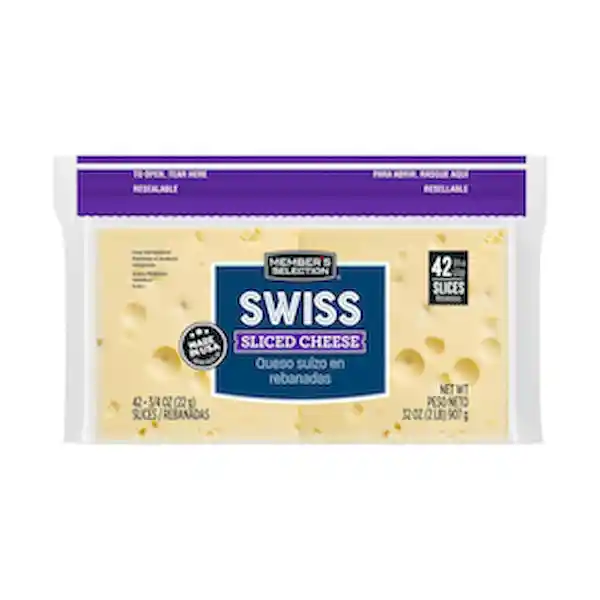 Members Selection Queso Suizo En Rodajas