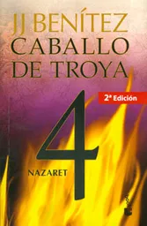 Sólo la prodigiosa audacia de J. J. Benítez podía materializar un libro como el que usted tiene en las manos. Hasta estos momentos, ningún otro autor en el mundo se ha atrevido con el faraónico proyecto de descubrir -paso a paso y con un rigor histórico-científico más propio de una tesis doctoral que de una novela- la vida de Jesús. Nazaret. Caballo de Troya 4 abarca los llamados "años ocultos" del Maestro. No existe, hasta hoy, obra alguna que dibuje la aldea de Nazaret y sus gentes como el presente documento. En una sucesión de peripecias -más cercanas al cine que a la literatura-, el mayor de la USAF que investiga la encarnación de Jesucristo en la Tierra reconstruye una de las más oscuras y fascinantes etapas del que fue carpintero, jefe de un almacén de aprovisionamiento de caravanas, maestro, forjador e impenitente viajero. Todo un período -de los catorce a los veintiséis años- decisivo para comprender en su justa medida la experiencia humana del Hijo de Dios. Un trascendental capítulo, ignorado por los evangelistas, que no le dejará indiferente. Y una recomendación. Por su propio bien, haga un esfuerzo y sea fiel al hilo de la narración. Por nada del mundo se adelante a leer el final.Conozca todos los títulos de esta colección