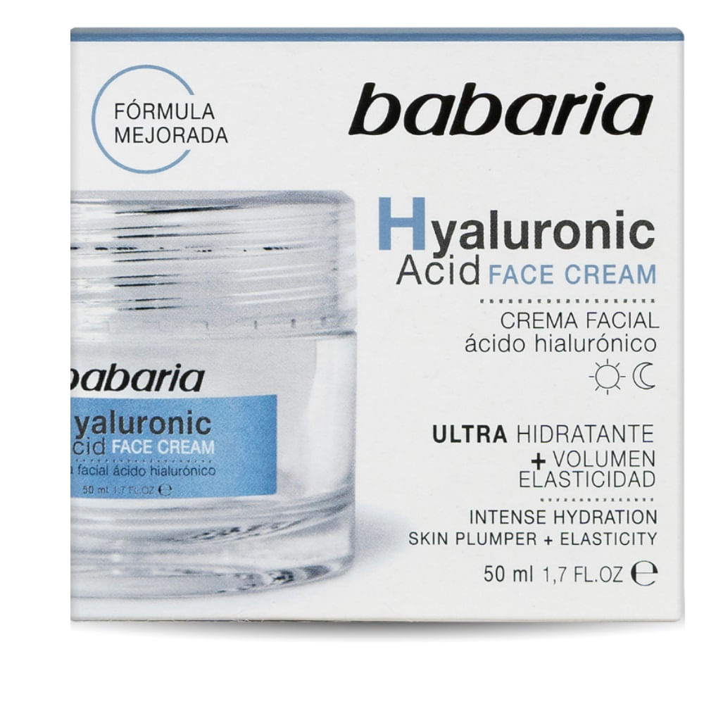 Babaria Crema Facial Ácido Hialurónico 50 ml